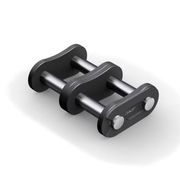 PHC 08B-2SS-C/L - řetězová spojka dvouřadá nerezová