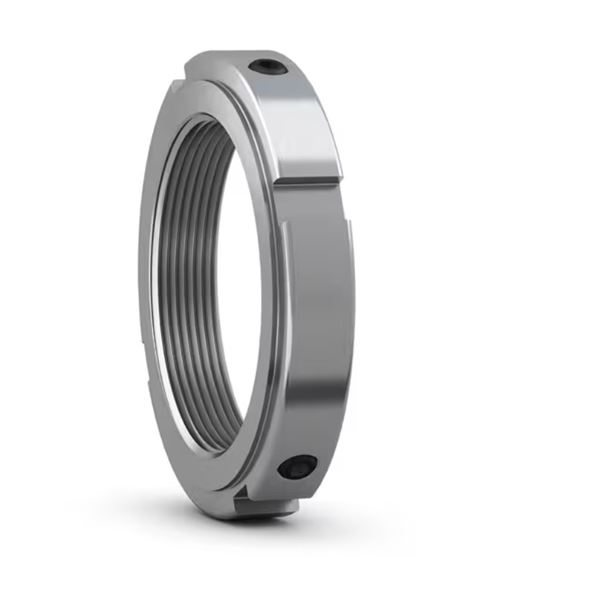 KMF 19 - pojistná matice s metrickým závitem se třemi zajišťovacími šrouby