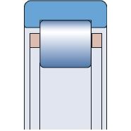 RNU 2305 ECJ - jednořadé válečkové ložisko bez vnitřního kroužku