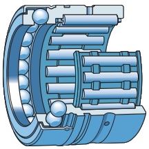 NX 25 Z - kombinované jehlové ložisko