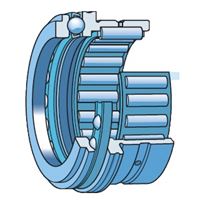 NKX 30 - kombinované jehlové a axialní kuličkové ložisko
