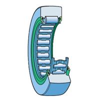 RNA 2202.2RS - opěrná kladka