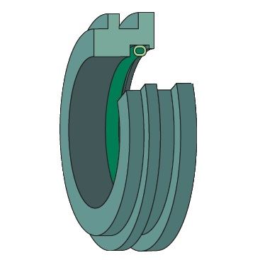 TSN 213 S - labyrintový těsnící kroužek pro stojatá tělesa