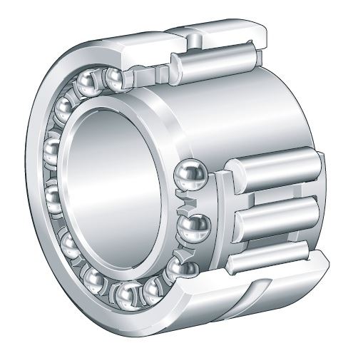 NKIA 59/22-XL - jednosměrné kombinované jehlové a kuličkové ložisko