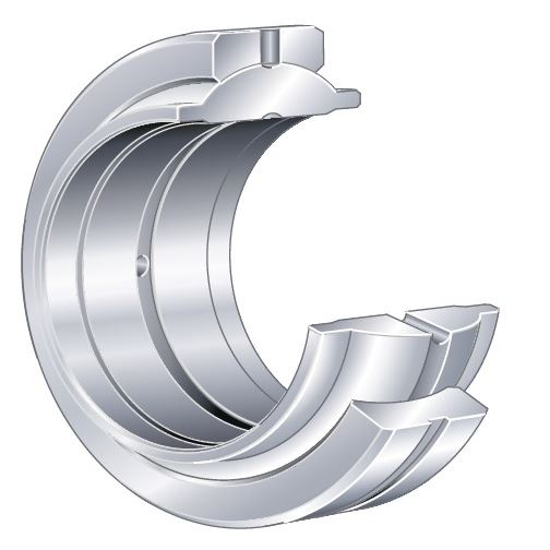 GE 80 HO-2RS - kloubové ložisko ocel/ocel utěsněné 