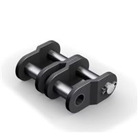 PHC 40-2O/L - řetězová půlspojka dvouřadá, ANSI - US standard