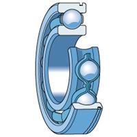 6202-2ZN - kuličkové ložisko jednořadé s drážkou